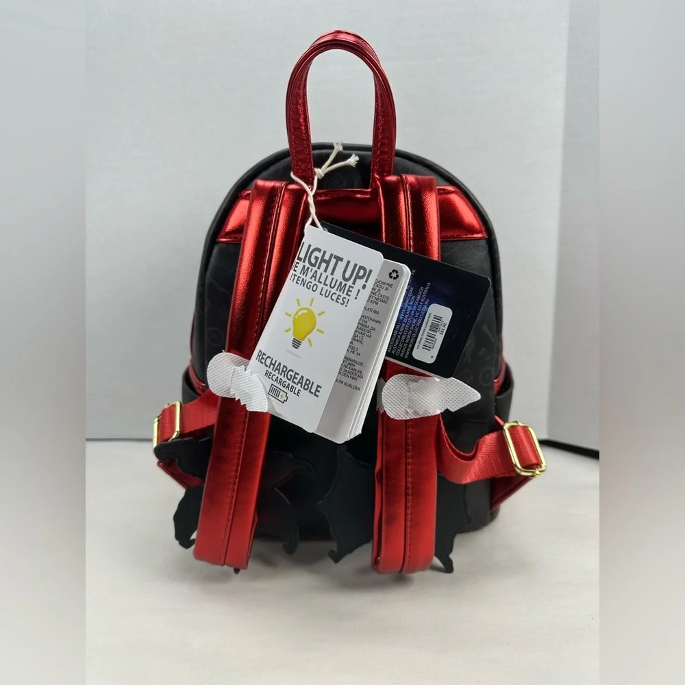 Loungefly Stranger Things Group Portrait Light-Up Mini Backpack - Exclusive
